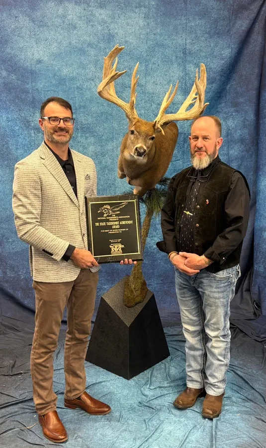 Whitetail by Andrew Faul, State Taxidermist Achievement Award winner for North Dakota