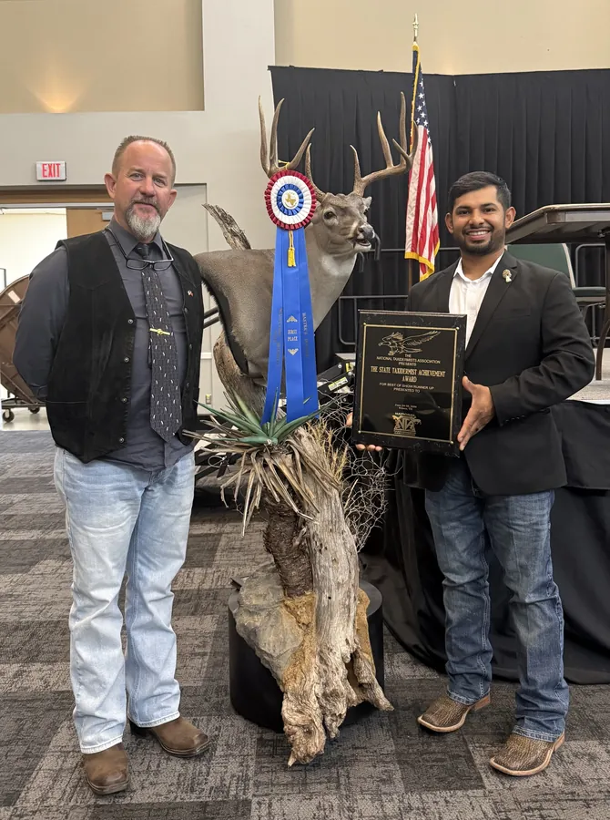 Whitetail by Mark Hernandez, State Taxidermist Achievement Award winner for Texas